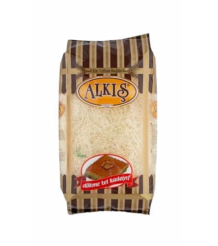 Alkis Kataifi, Kataifi Shredded Fillo Dough, Knafeh, Kadayif, Kunafa 1.1 lb (500 g)