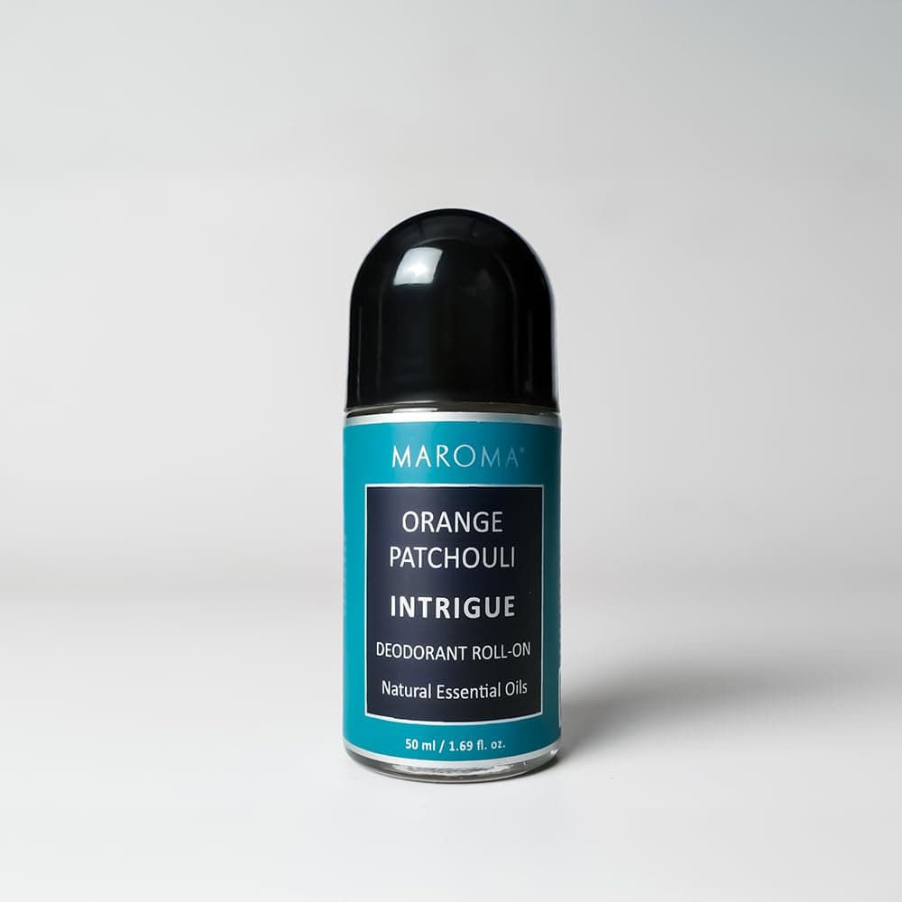 Maroma 100 Natural Man Deodorant Rollon Intrigue Orange Patchouli 50 ml