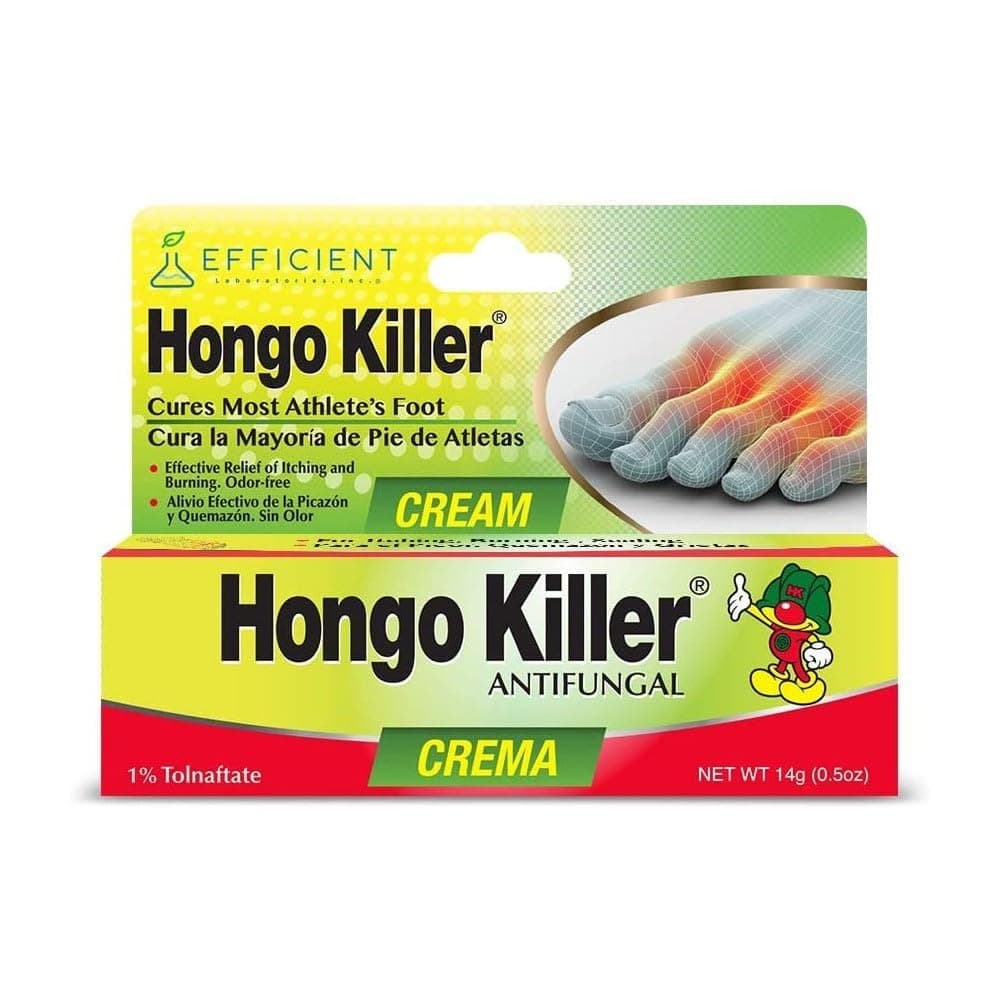 Hongo Killer Antifungal Cream 0.5oz - Athlete's Foot Treatment
