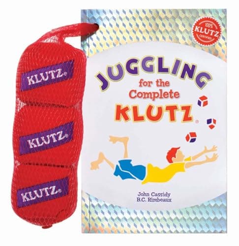 Juggling for the Complete Klutz 55 Length x 25 Width x 85 Height Red White
