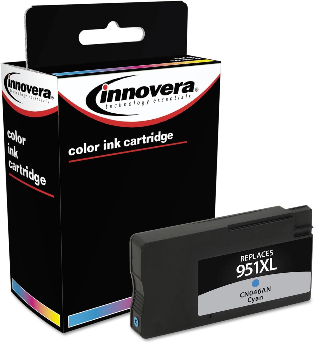 Innovera IVR951XLC 1500 PageYield Remanufactured HighYield Ink Replacement for 951XL CN046AN Cyan