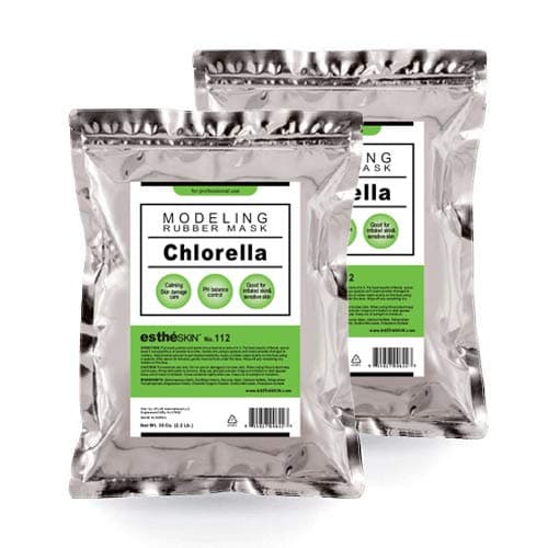 No112 Chlorella Modeling Mask Powder for Professional Facial Treatment 35 Oz 2 pack