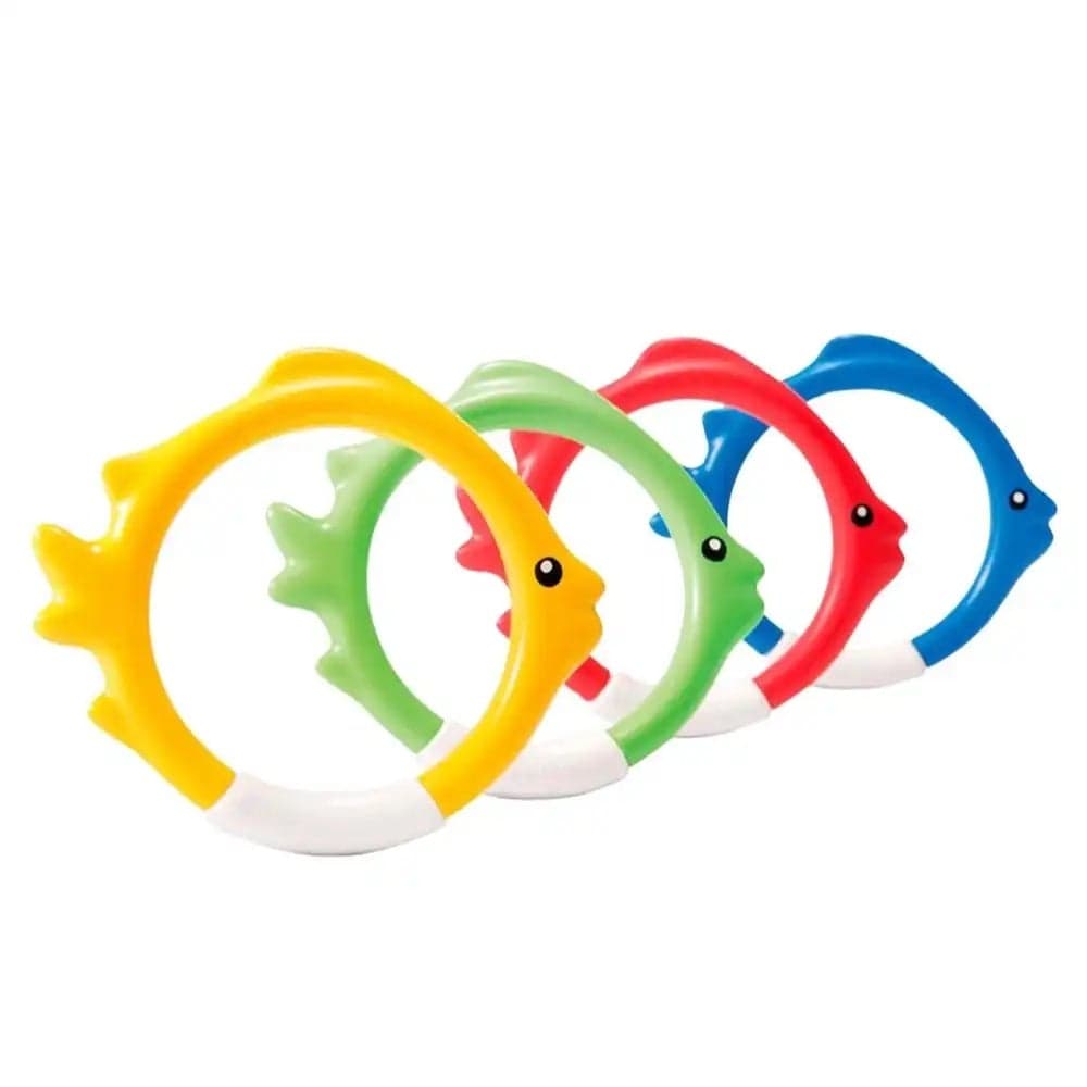 Intex Underwater Fish Rings 6+ Ages 4pcs