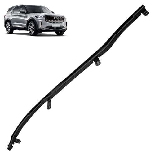Left Door Weather Strip Seals - Compatible with 2011-2019 Ford Explorer Driver Door Seal Left Side Rear Door Front Edge Weatherstrip- Replaces# BB5Z7825325-B, BB5Z7825325B