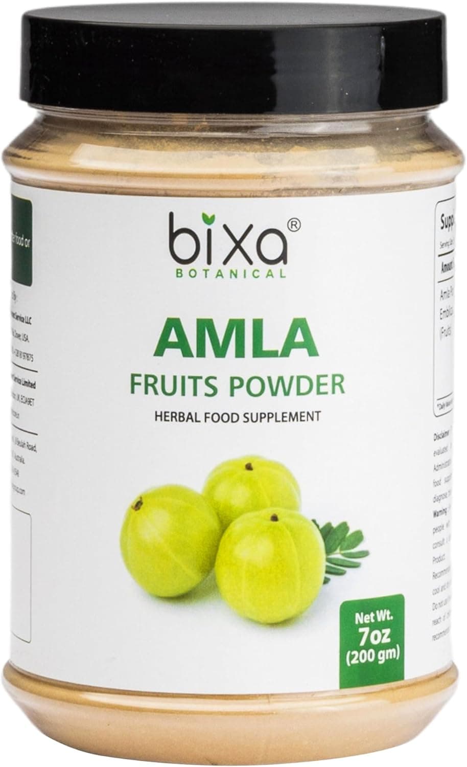 Amla Fruit Powder 7 oz for Skin Glow and Hair Strength