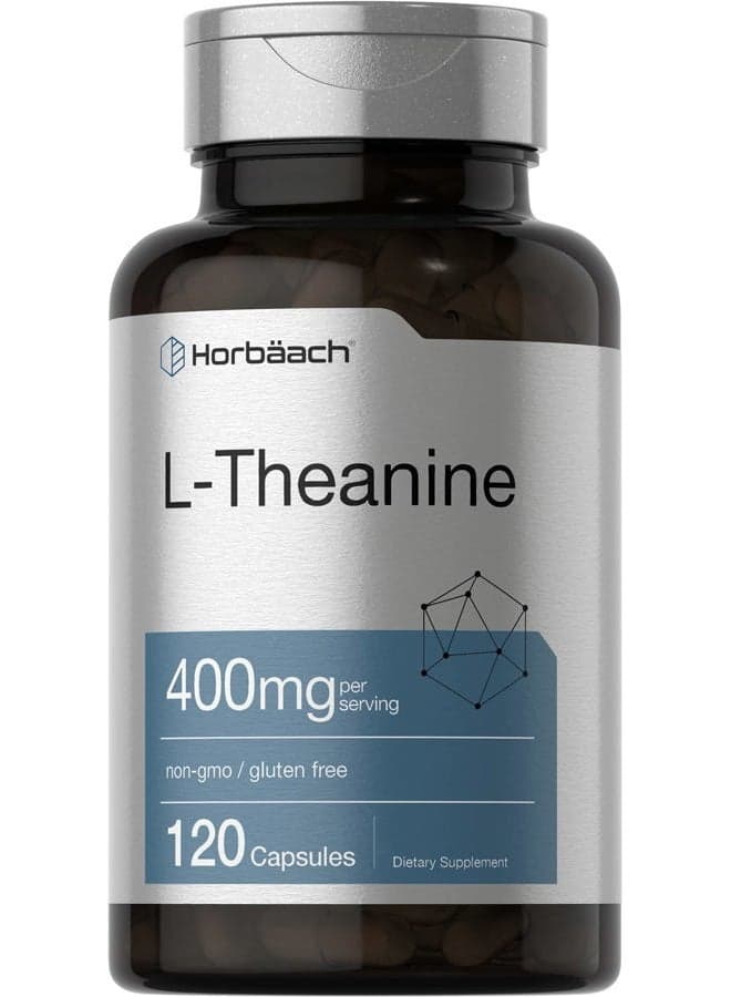 Capsules L Theanine 400Mg Gluten Free Bottle N