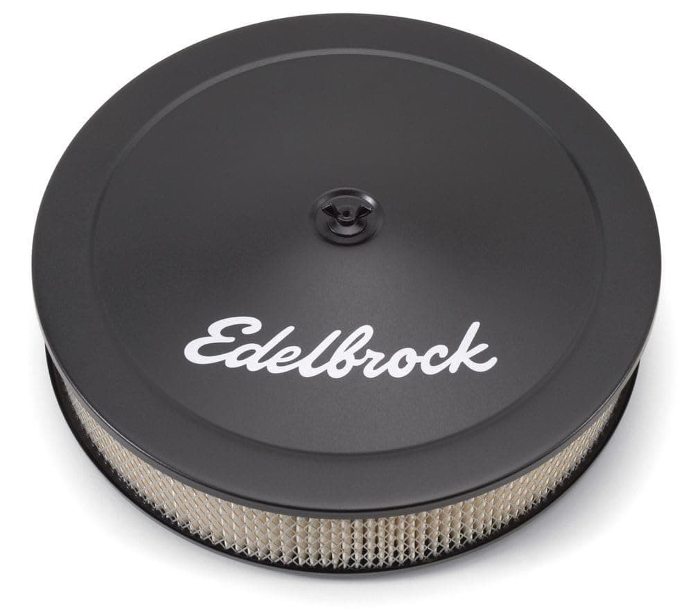 Edelbrock 1223 ProFlo Black Finish 3 Round Air Filter Element with 14 Diameter