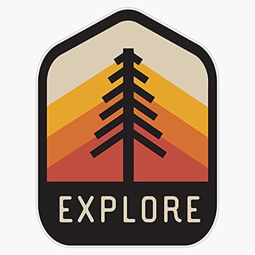 STG Trading Tree Explore Vinyl Bumper Sticker Decal Waterproof 5