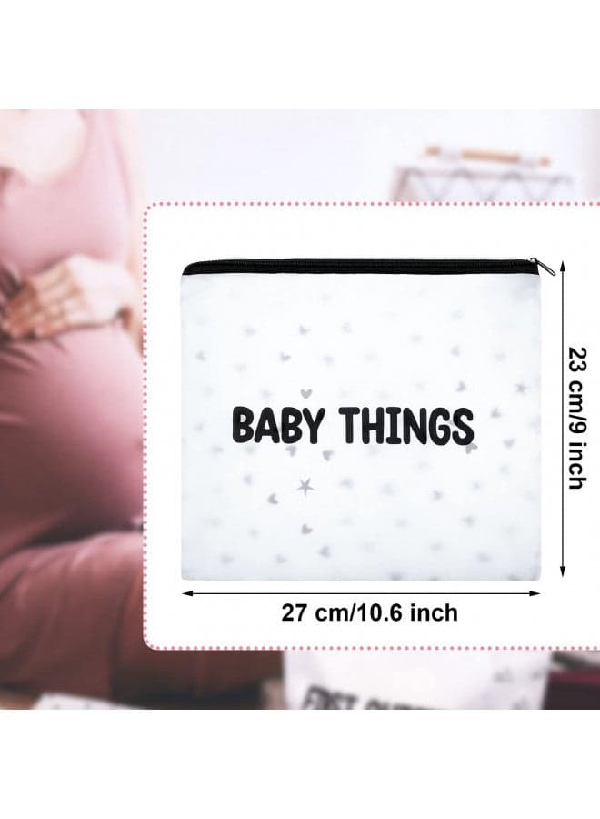 8 Packs Hospital Bags for Labor and Delivery Diaper Bag Organizing Pouches Travel Maternity Bag 8 Sorts Hospital Bag Essentials for Baby, Expecting Moms and New Mothers Mommy, 10.63 x 9.25 Inches