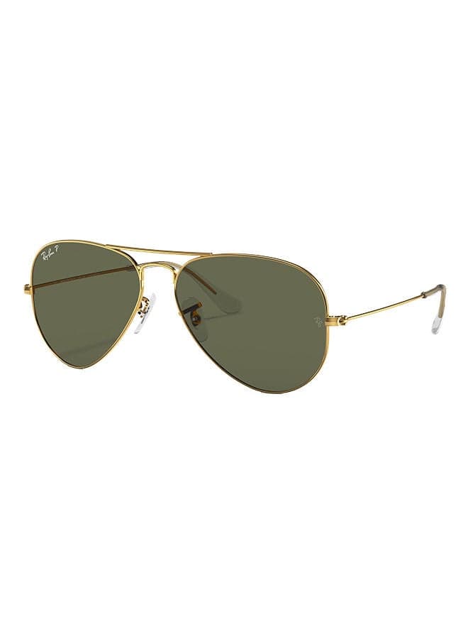 Unisex Classic Aviator Sunglasses - RB3025 001 58 - Lens Size: 58 mm - Black