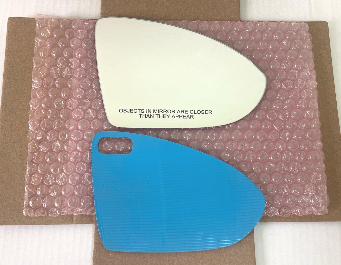 New Replacement Mirror Glass with Full Size Adhesive for Volkswagen 2015 2021 Golf 2019 2024 Jetta 2015 2024 GTI Passenger Side View Right RH