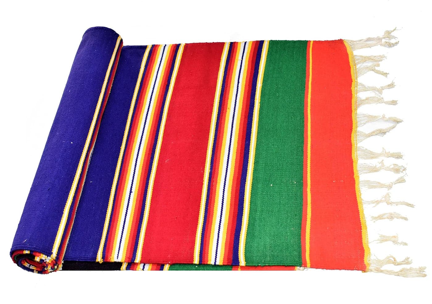 TUNI MANI Original Handloom Bhavani Jamakkalam/Carpet/Rug/Yoga mat/Galicha/Runner/Multicolour (Pack of 1) (19" x 120" inches / 1.5' x 10.0' Feet)