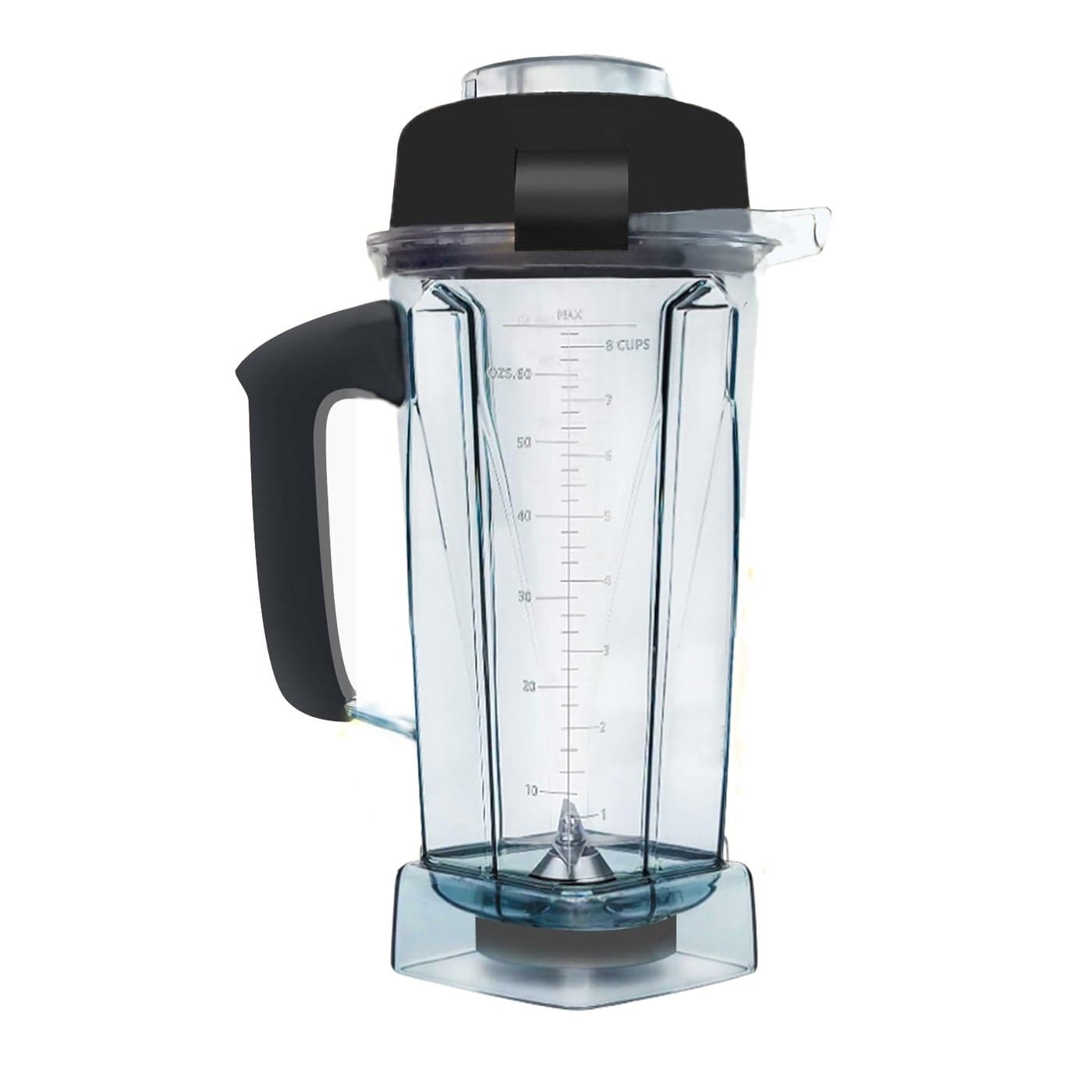 Blender Pitcher 64oz Compatible with Vitamix 5200 5000 5300 6300 VM0101 VM0103 VM0197 ClassicCommercial Series Blender Blender Container Jar CupUpdated Prevents Rust and Leaks10 Years Warranty