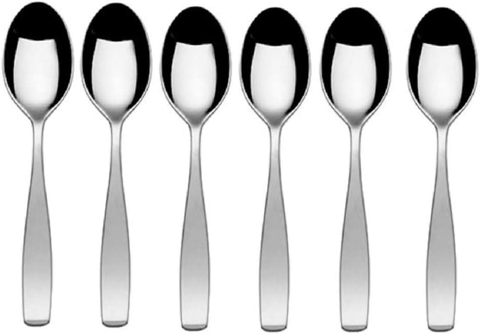 Mikasa 5155809 Satin Loft Stainless Steel Teaspoon Set of 6