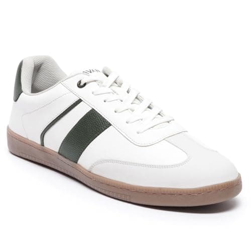 AVANT Men's Zyric Sneakers (AVMSH239CL02UK8_Olive_UK8)
