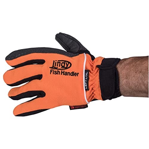 Lindy Fish Handling Glove Puncture-Proof and Cut Resistant Fish-Grabbing Glove, Left Hand, Large/X-Large