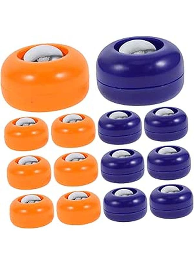 20 Pcs Mini Curling Balls Shuffleboard Pucks for Home Office Bowling Party Sports Game - Portable Ice Breaker Games with High Quality Smooth Surface for Fun Family Gatherings & Soc