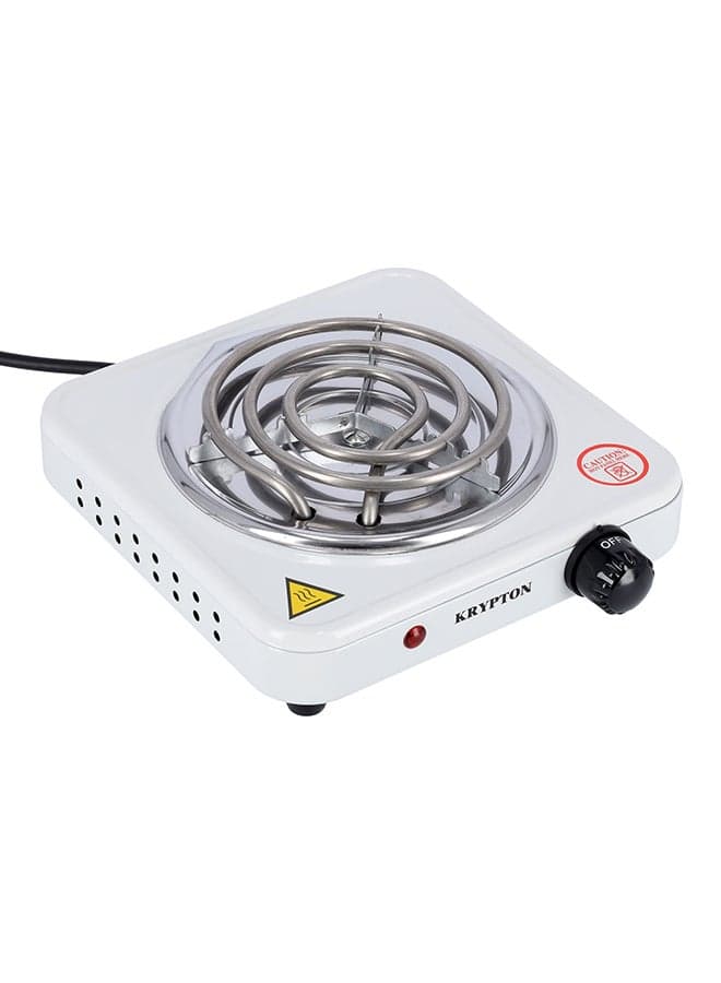 Single Burner Hot Plate 1000 W KNHP5309 White