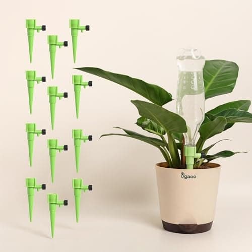 Ugaoo Self Watering Spikes – Pack of 12 | Leakproof One-Piece Design | Auto Irrigation System for Indoor & Outdoor Plants