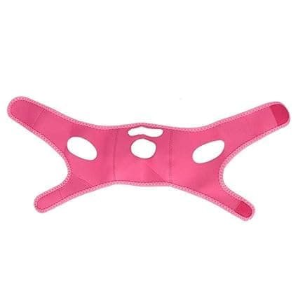 Fivanio Full Face Masks Reusable Facial Lifting Face Mask Double Chin Remover Chin Reducer Anti Wrinkle Belt Face Mask For Double Chin and Contouring