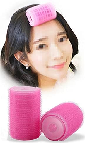 2PcsSet Plastic Hair Rollers Curlers Bangs SelfAdhesive Hair Volume Hair Curling Styling Tools Magic Women DIY Makeup Tools S