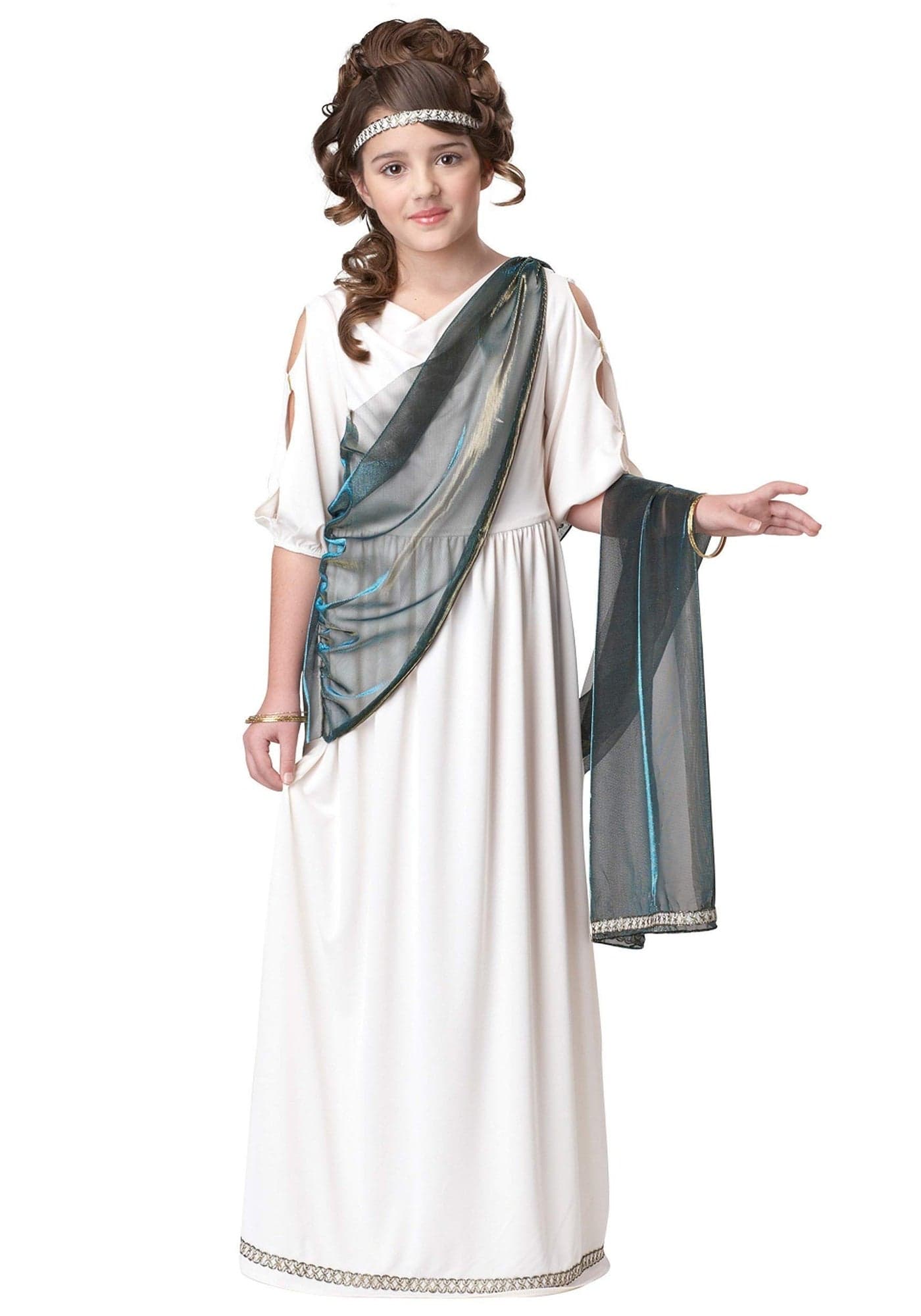 California Costumes Girls Roman Princess XLarge