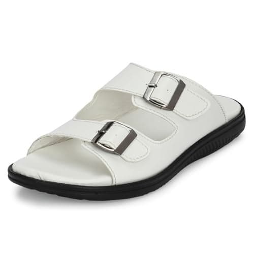 Centrino Men's 3256 White Sandal_11 UK (3256-4)