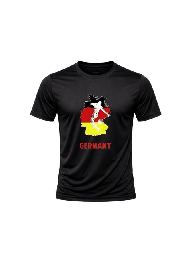 Germany Football Team World Fans printed T shirts Supporting The Team Football Team Jersey T shirts For Men | Women | Kids to win the cup