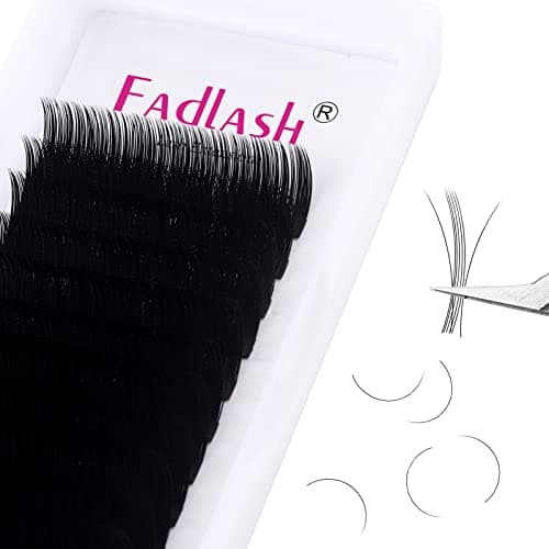 Eyelash Extensions 005 CC Curl 917mm Regular Volume Lash Extensions Premium Silk Volume Classic Lashes Matte Dark Professional Eyelash Extension Supplies 005CC 917mm Mix