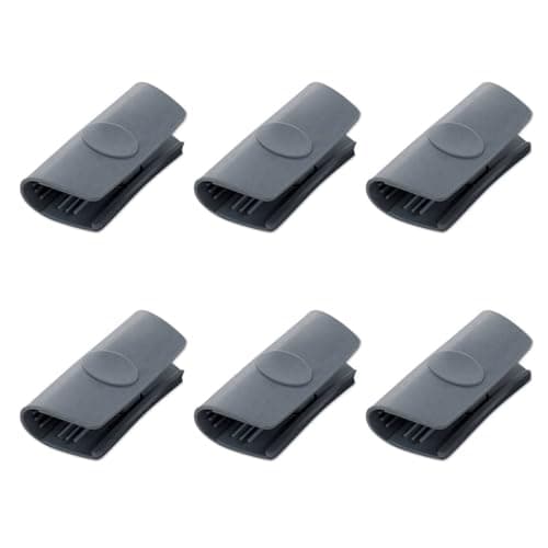 BangBoom 3 Pairs of Silicone Assist Handle Holder Grips, Heat Resistant Pot Handle Covers, Non Slip Cast Iron Pot Holder for Hot Skillets Pans Casserole Frying Cooking Cookware (Gray)