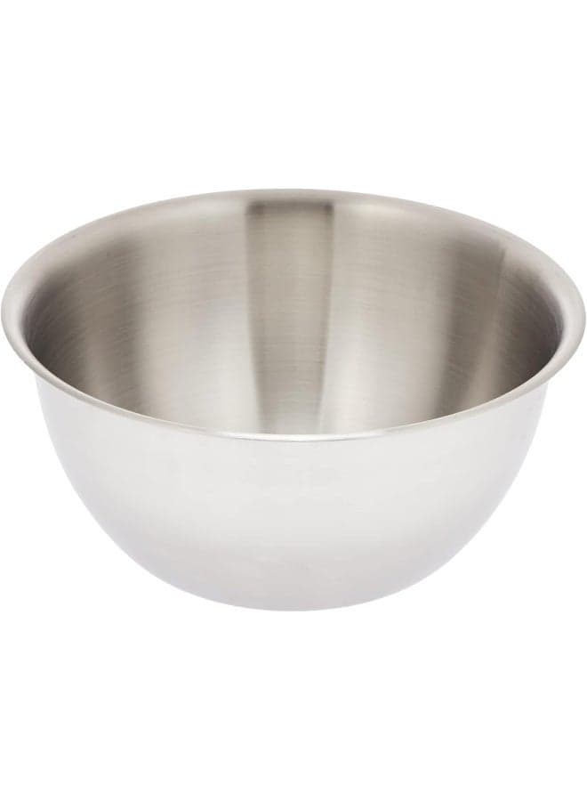 Raj Stainless Steel Mixing Bowl, 5 Liters, Silver, MB0005 Silver 5Liters