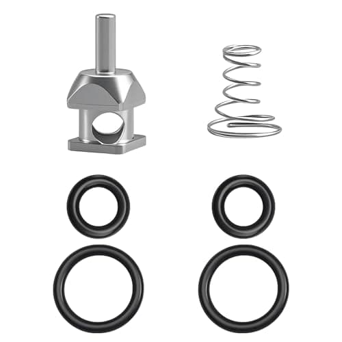 KPALAG EFI Fuel Check Valve Rebuild Kit Compatible with Harley Davidson 2001-2022 Replace# MC-300 Fuel Tool Include Check Valve, FKM O-rings, Stainless Steel Spring