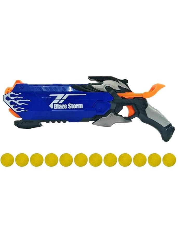 Manual Soft Foam Ball Blaster – Battery-Free Rapid-Fire Kids Toy with Safe Foam Balls
