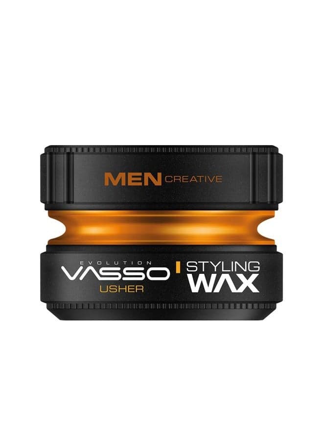Pro-Aqua Usher Hair Styling Water Based Gel Wax, Orange, 150 ml