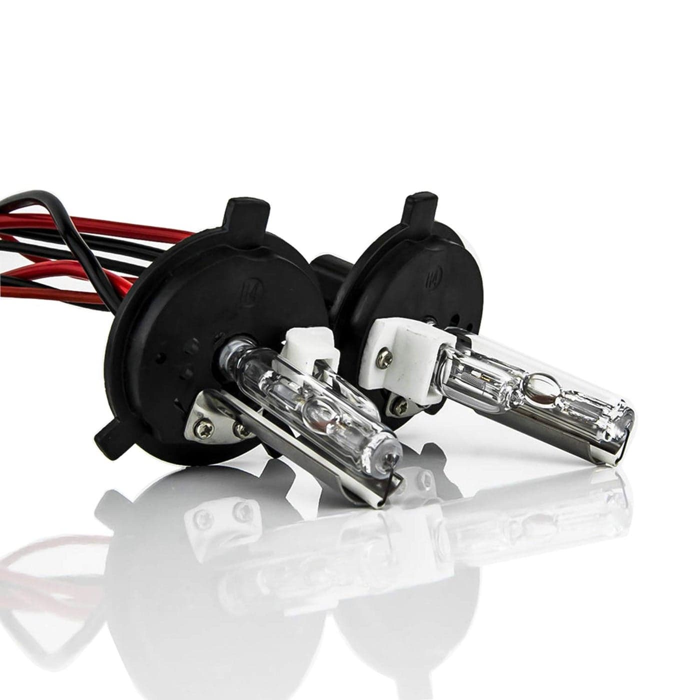 XENTEC H4 HiLo 6000K HID Xenon Bulb x 1 pair wHibeam Halogen HB29003 Ultra White