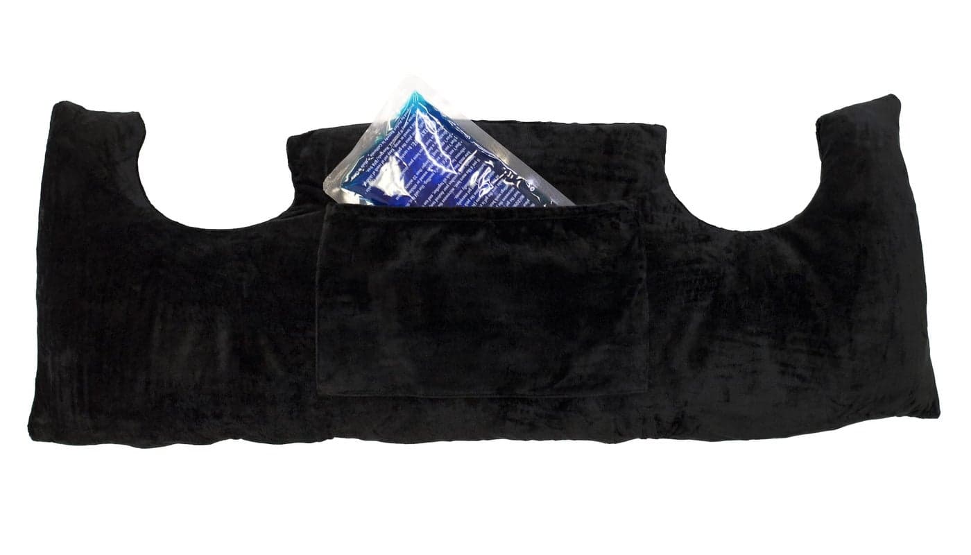 RENOVA MEDICAL WEAR Mastectomy Post Op Chest Pillow - Black