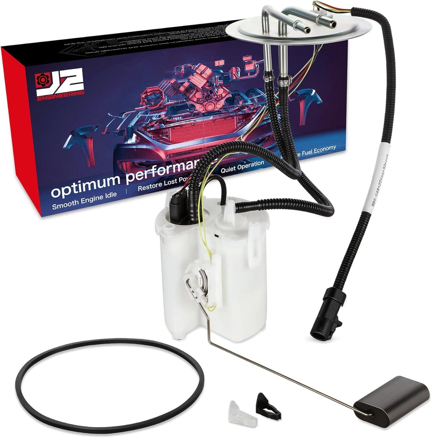 J2 Engineering J2-FPM-0009 Electric Fuel Pump Assembly Module for Ford F250 F350 F450 F550