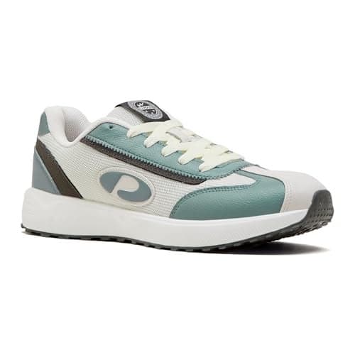 Campus Men's ASEND OFWHT/Chinois GRN Sneakers - 6UK/India 1 Pair White/Green