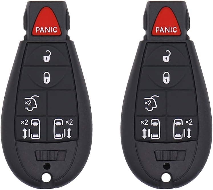 HARUMA Keyless Entry Remote Key Fob for Chrysler, Dodge, and Volkswagen