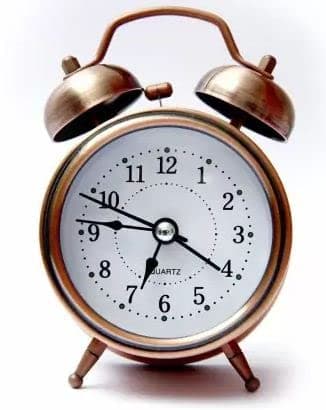 Kadio Analog Copper Clock