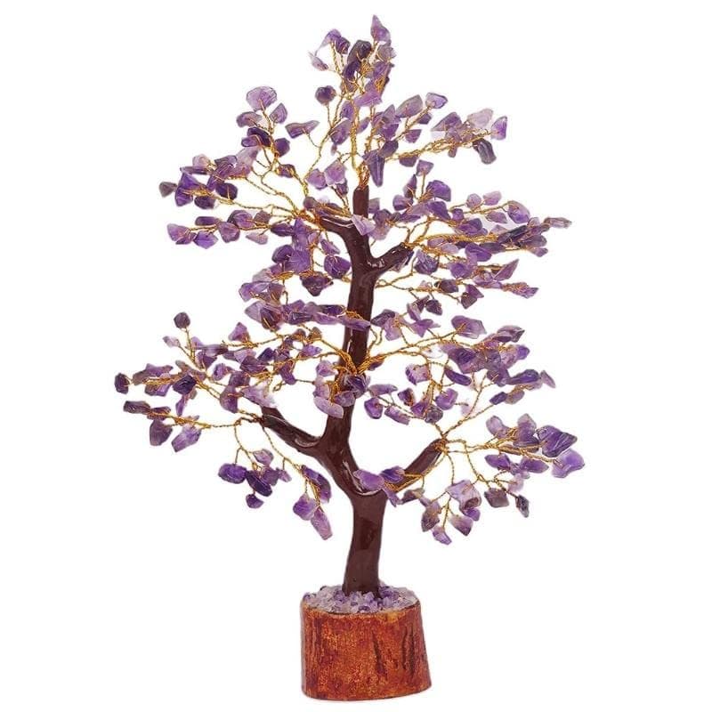 Amethyst Gemstone Tree for Vastu and Home Decoration350 Chips Height 10 inchs by REBUY