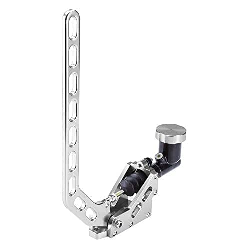 OSIAS Aluminum Hydraulic Drift Handbrake E-Brake Racing Parking Lever Gear Kit Silver