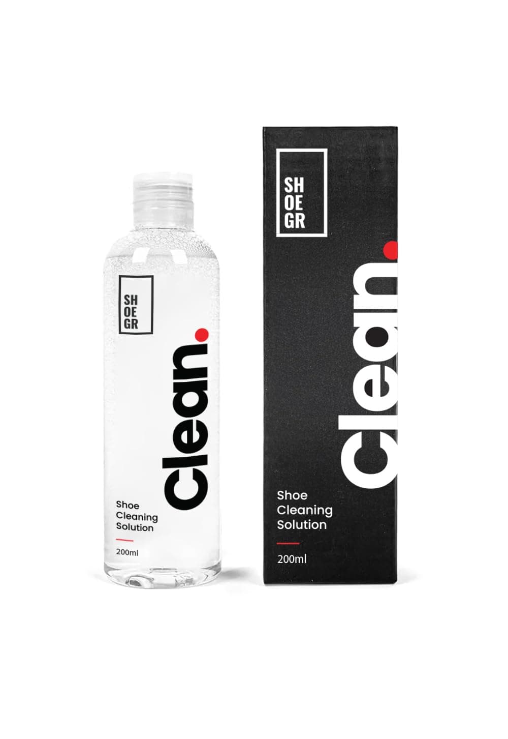 SHOEGR Shoe Cleaning Solution | Essential Shoe Shiner Cleaner for Sneakers, Knit, Nubuck & Suede | High-Foam Shoe Shampoo with Ultimate Cleaning Capacity | Ideal for Mesh, Leather & Canvas Footwear