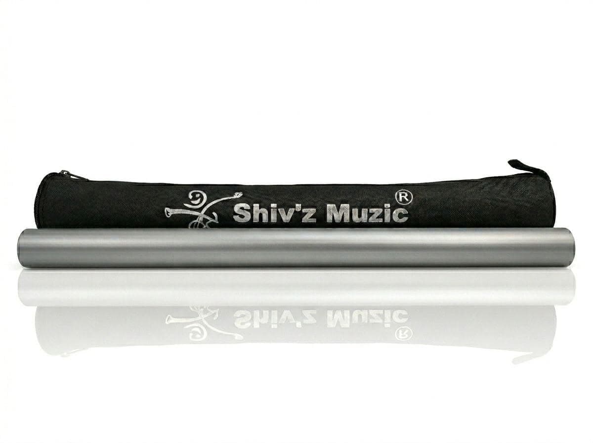 Shiv'z Musicals Flute, Cover ONLY, 25 inches with Pipe & PREMIUM cloth bag (with Written Manual)