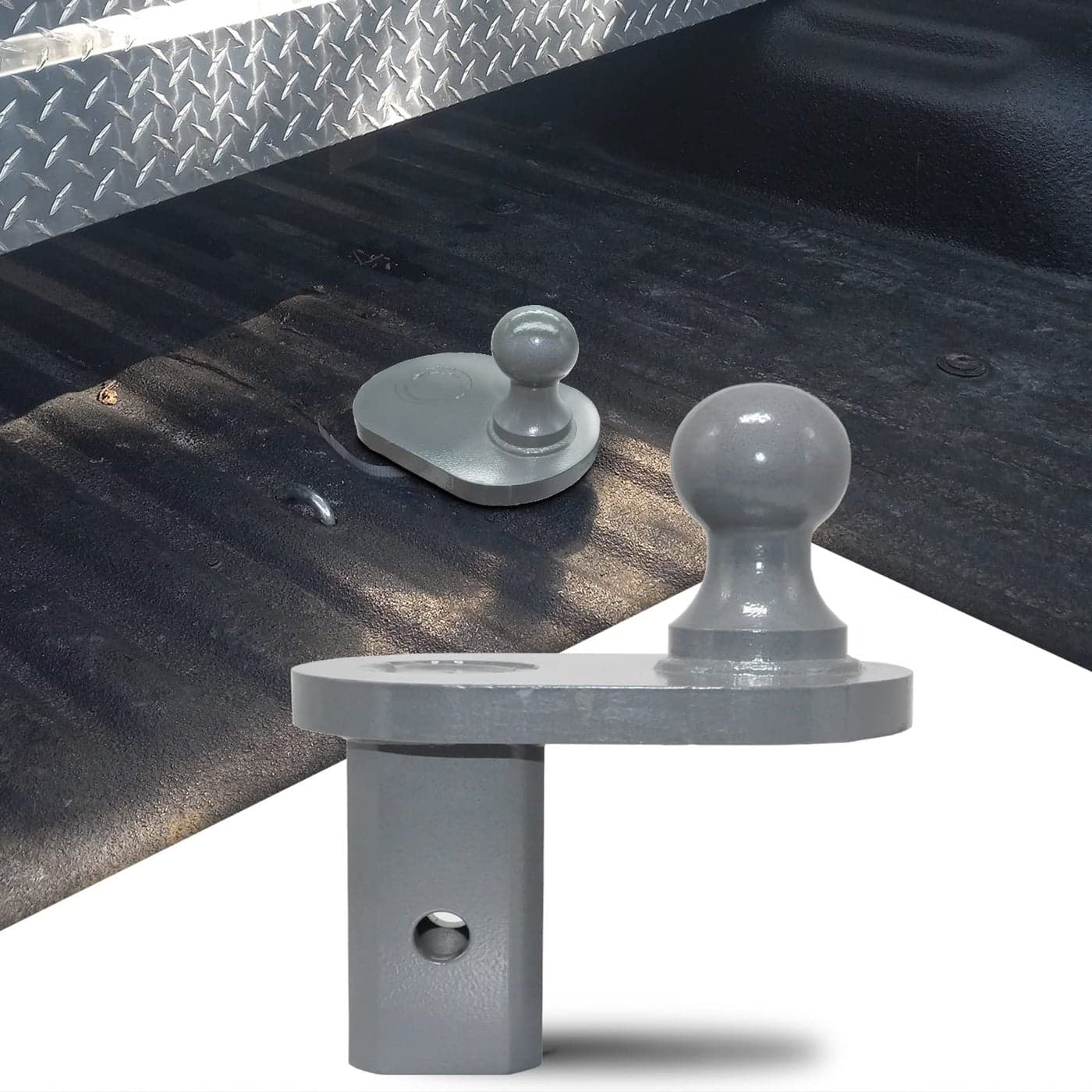 GNXA4085 Gooseneck Ball Extender Heavy Trailer Hitch for BW Trailer Hitches Turnoverball Gooseneck Hitch Extender 4 Inches Offset 20000 lbs GTW 5000 lbs VTW 2516 Inch Diameter Ball