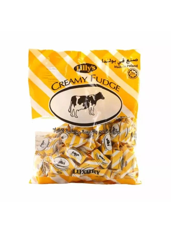 Lilly's Creamy Fudge Luxury Candy, Pack of 650 gm