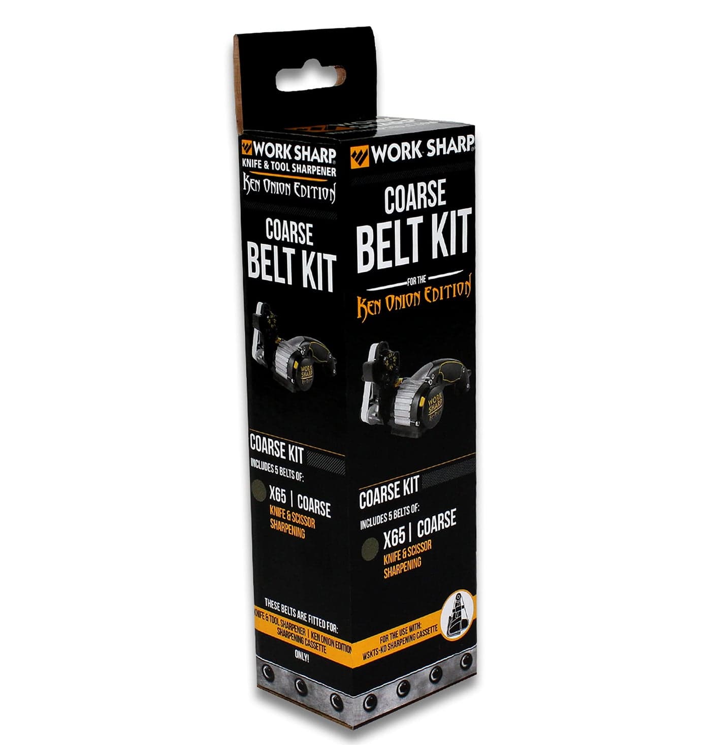 Work Sharp WSSAKO81118 Coarse Grit Belt Kit for Ken Onion Edition