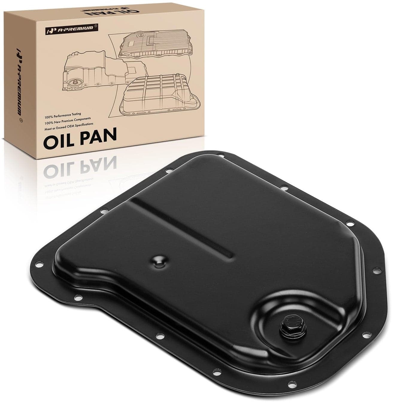 APremium Transmission Oil Pan with Drain Plug Compatible with Subaru OutbackLegacy 20152021 Forester 20142021 Impreza 20122021 Crosstrek 20162021 XV Crosstrek 20132015 20L 25L