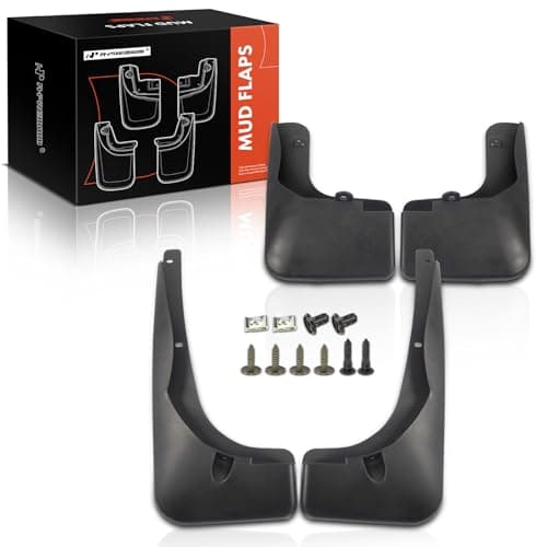 A-Premium Mud Flaps Compatible with Toyota RAV4 2013 2014 2015 Sport Utility, No Drilling Required Mud Guards with Hardware Accessories, Set of 4 Front and Rear