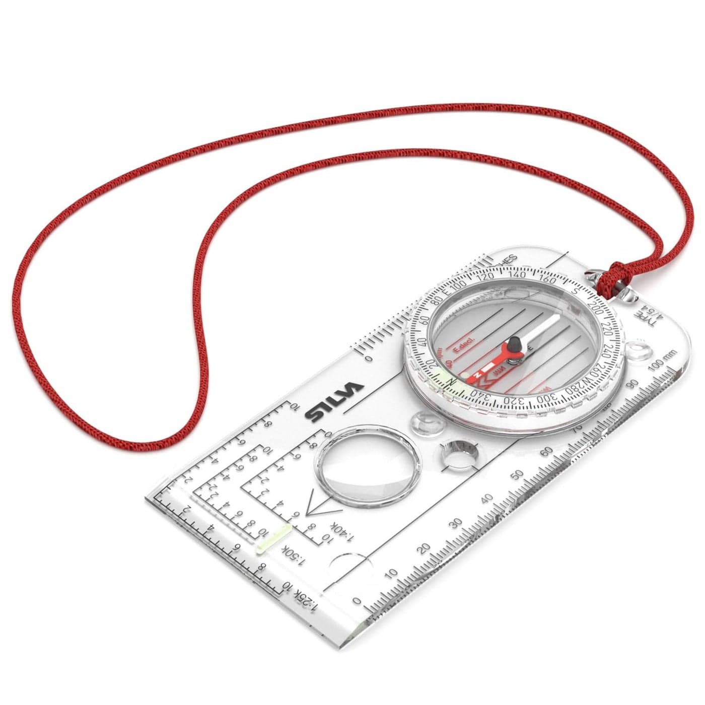 Silva Compass Navigation - Expedition 4 - Scale 1:25k 1:40k 1:50k mm & inches - Navigation Compass for Advanced Users and Rescue Professionals - Rotatable Compass housing - Compass Hiking